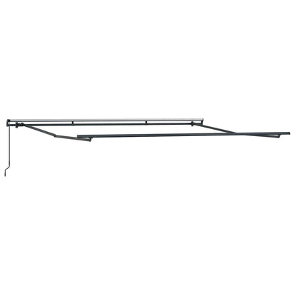 Toldo retrátil manual 400x300 cm bordô