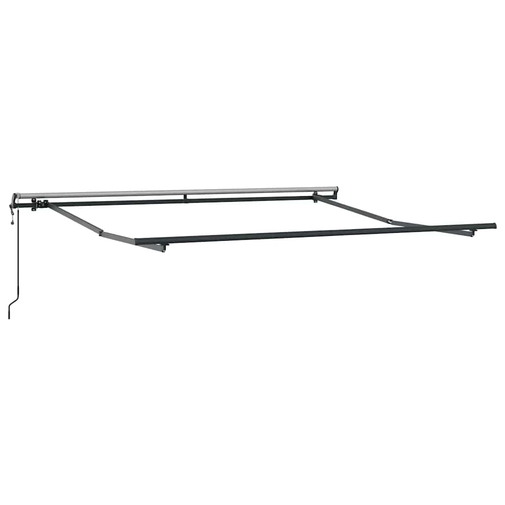Toldo retrátil automático 300x250 cm castanho