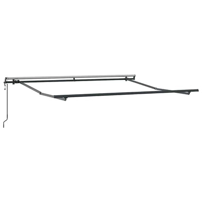 Toldo retrátil automático 300x250 cm castanho