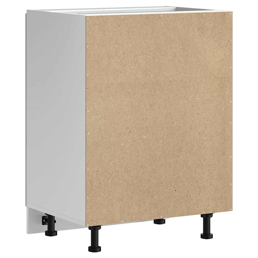 Armário baixo lavatório Kalmar branco alto brilho 60x46x81,5 cm