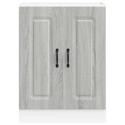 Armário baixo lavatório Kalmar sonoma cinzento 60x46x81,5 cm