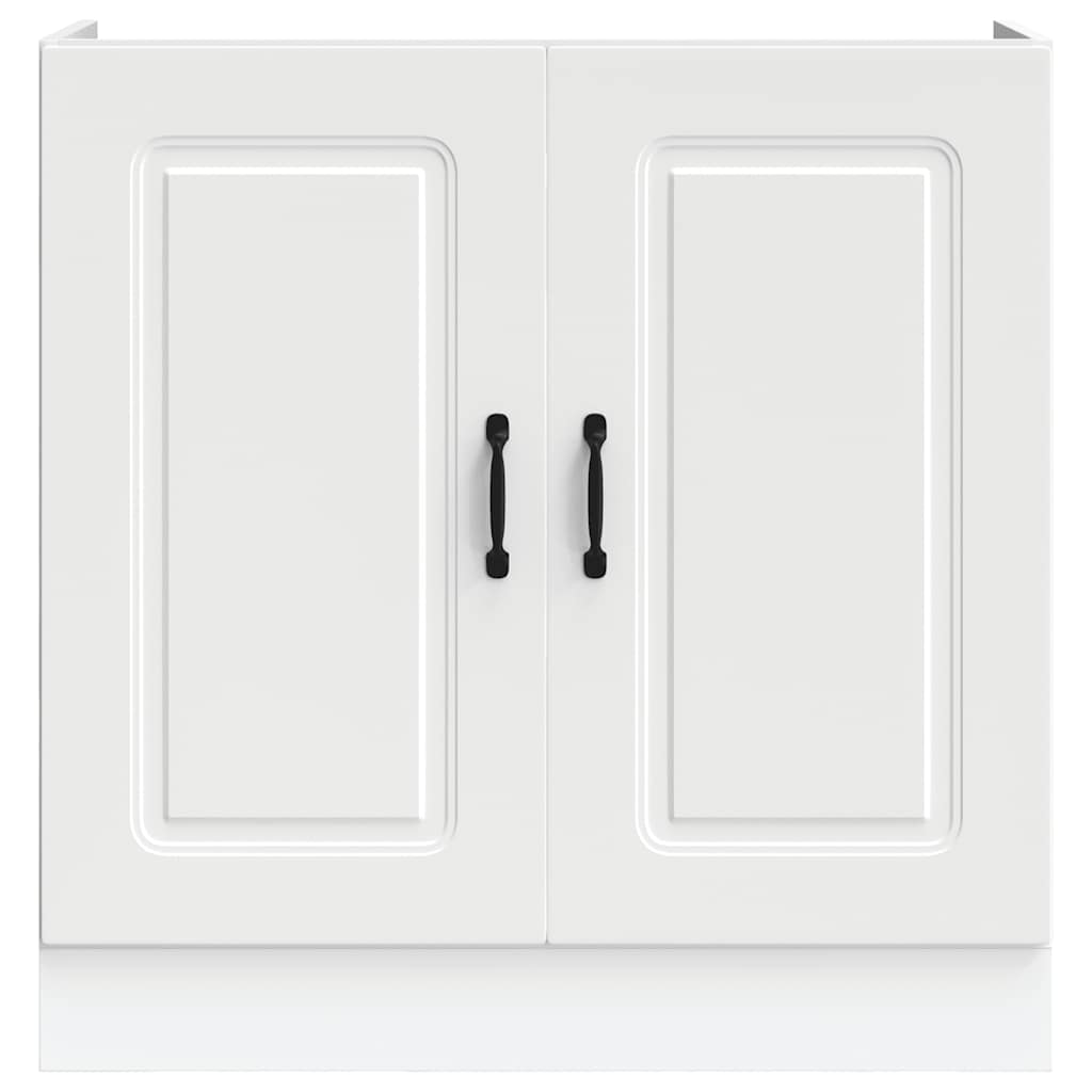 Armário baixo lavatório Kalmar 80x46x81,5 cm branco