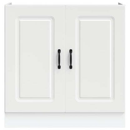 Armário baixo lavatório Kalmar 80x46x81,5 cm branco