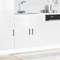 Armário baixo lavatório Kalmar branco alto brilho 80x46x81,5 cm