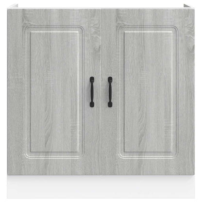 Armário baixo lavatório Kalmar cinzento sonoma 80x46x81,5 cm