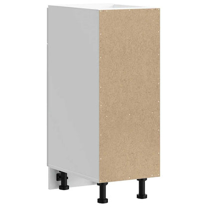 Armário de cozinha baixo Kalmar branco alto brilho