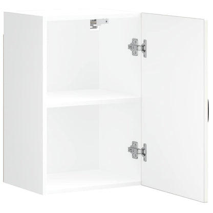 Armário de parede de cozinha Kalmar branco alto brilho