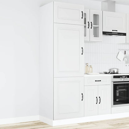 Armário de cozinha Kalmar derivados de madeira branco