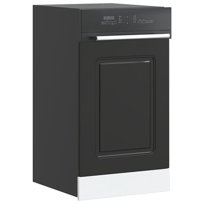 Painel máquina lavar louça Kalmar 45x1,5x67 cm preto