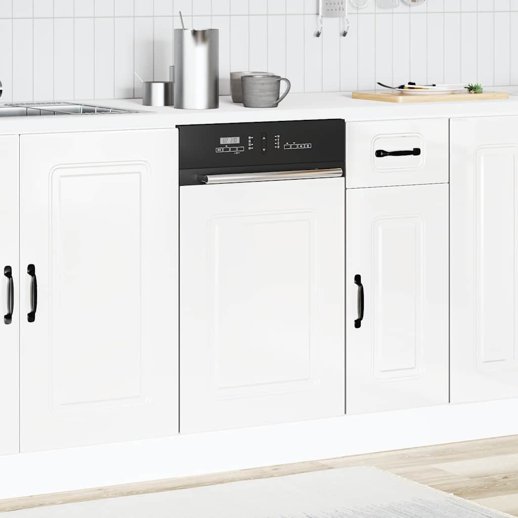 Painel máquina lavar louça Kalmar 45x1,5x67 cm branco brilhante