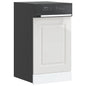 Painel máquina lavar louça Kalmar 45x1,5x67 cm branco brilhante