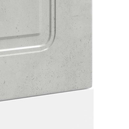 Painel máquina lavar louça Kalmar 45x1,5x67 cm cinza cimento