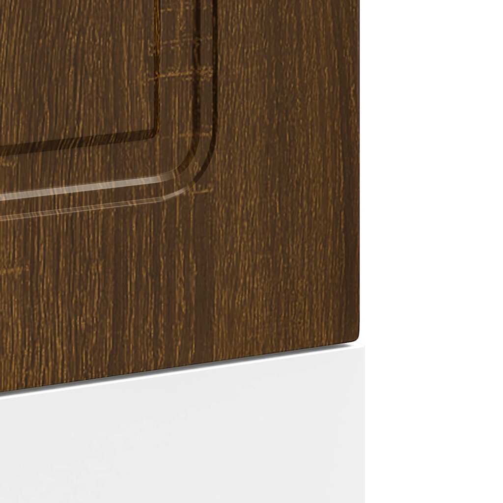 Painel máquina lavar louça Kalmar 45x1,5x67cm carvalho castanho