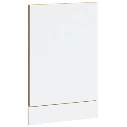 Painel máquina lavar louça 45x1,5x67 cm carvalho artesanal