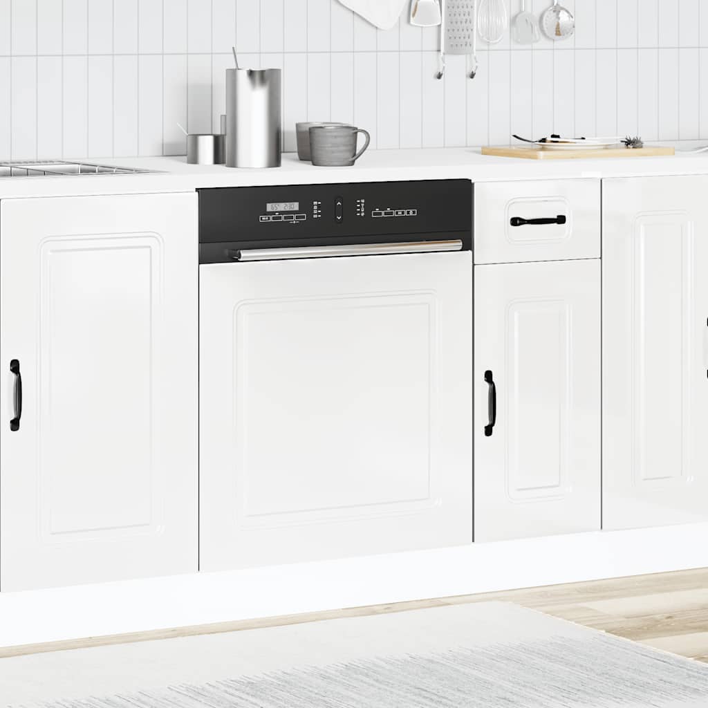 Painel máquina lavar louça Kalmar 60x1,5x67 cm branco brilhante