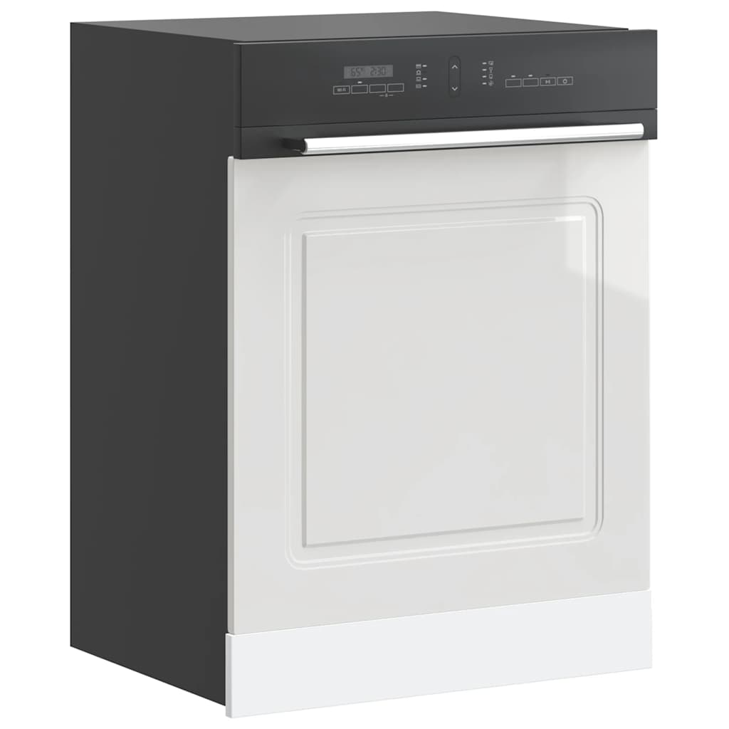 Painel máquina lavar louça Kalmar 60x1,5x67 cm branco brilhante
