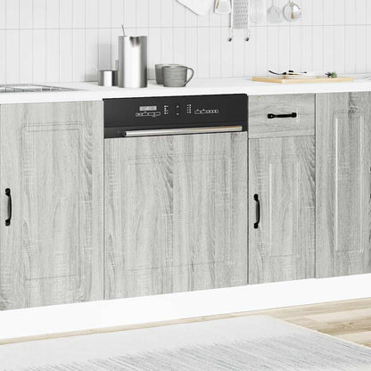 Painel máquina lavar louça Kalmar 60x1,5x67 cm cinzento sonoma