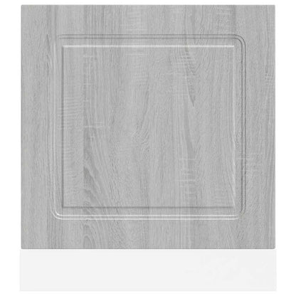 Painel máquina lavar louça Kalmar 60x1,5x67 cm cinzento sonoma