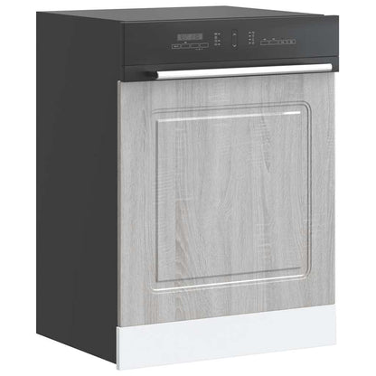 Painel máquina lavar louça Kalmar 60x1,5x67 cm cinzento sonoma