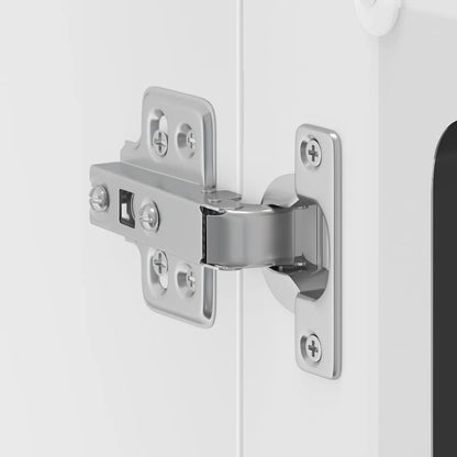Armário de parede de cozinha porta vidro Lucca preto