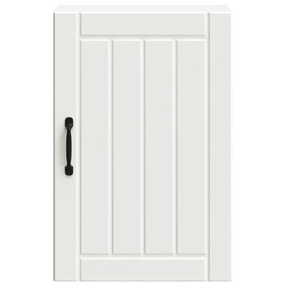 Armário de parede da cozinha Lucca derivados de madeira branco