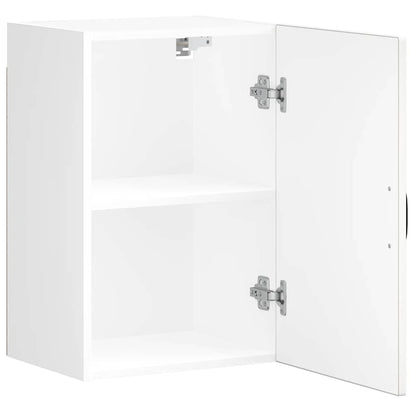 Armário de parede da cozinha Lucca derivados de madeira branco