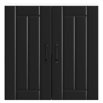 Armário de parede da cozinha Lucca derivados de madeira preto