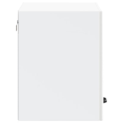 Armário de parede da cozinha Lucca derivados de madeira branco