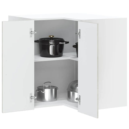 Armário canto parede cozinha Lucca madeira cinzento cimento