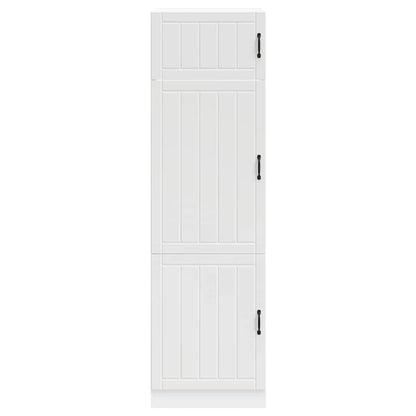 Armário de cozinha Lucca derivados de madeira branco