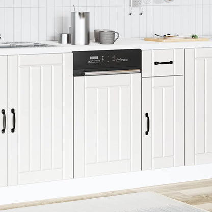 Painel máquina lavar louça Lucca branco derivados de madeira