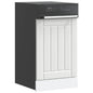 Painel máquina lavar louça Lucca branco derivados de madeira