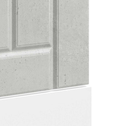Painel máquina lavar louça Lucca deriv. madeira cinza cimento