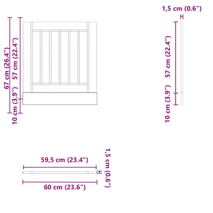 Painel máquina lavar louça Lucca branco derivados de madeira