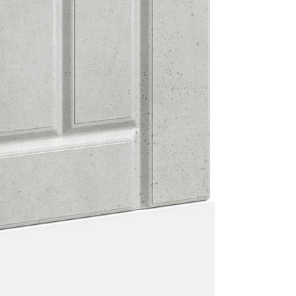 Painel máquina lavar louça Lucca deriv. madeira cinza cimento