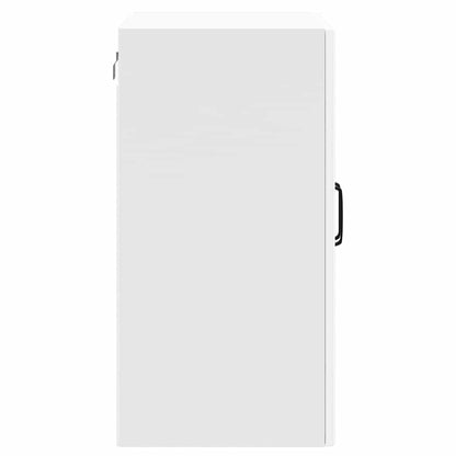 Armário de parede de cozinha porta vidro Lucca branco