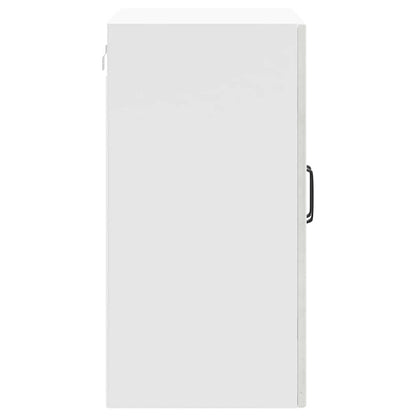 Armário de parede de cozinha porta vidro Lucca cinza cimento
