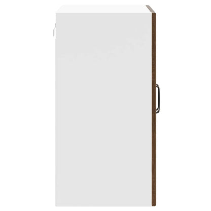 Armário de parede cozinha porta vidro Lucca carvalho castanho