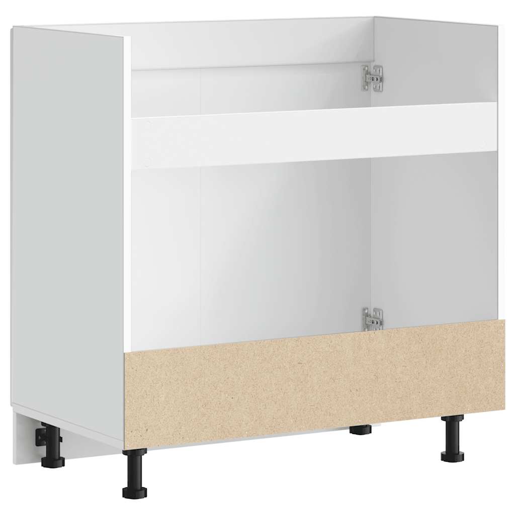 Armário base para lavatório "Porto" High Gloss Branco