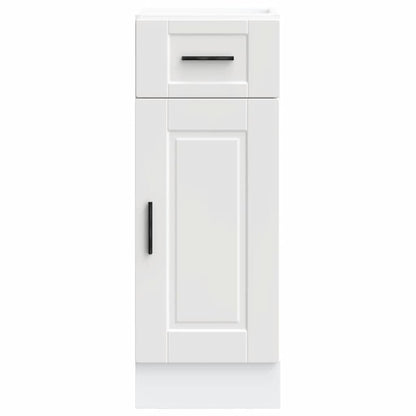 Armário base de cozinha Porto derivados de madeira branco
