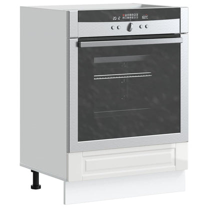 Armário forno Porto derivados de madeira branco brilhante