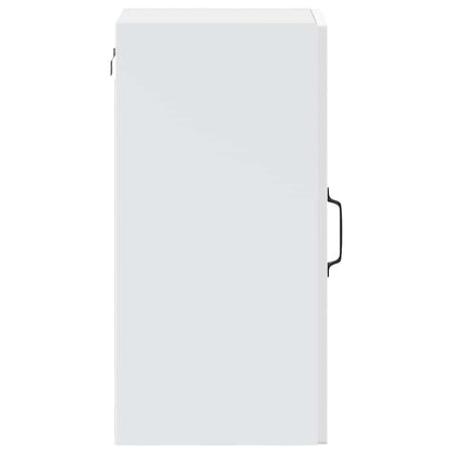 Armário de parede de cozinha com porta de vidro Porto branco