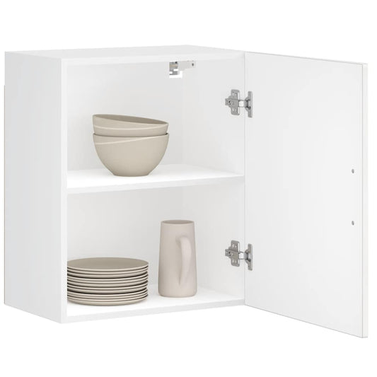Armários parede cozinha 2 pcs Porto branco brilhante