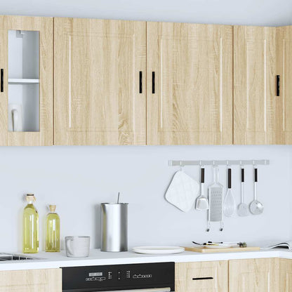 Armários parede cozinha 2 pcs Porto sonoma carvalho