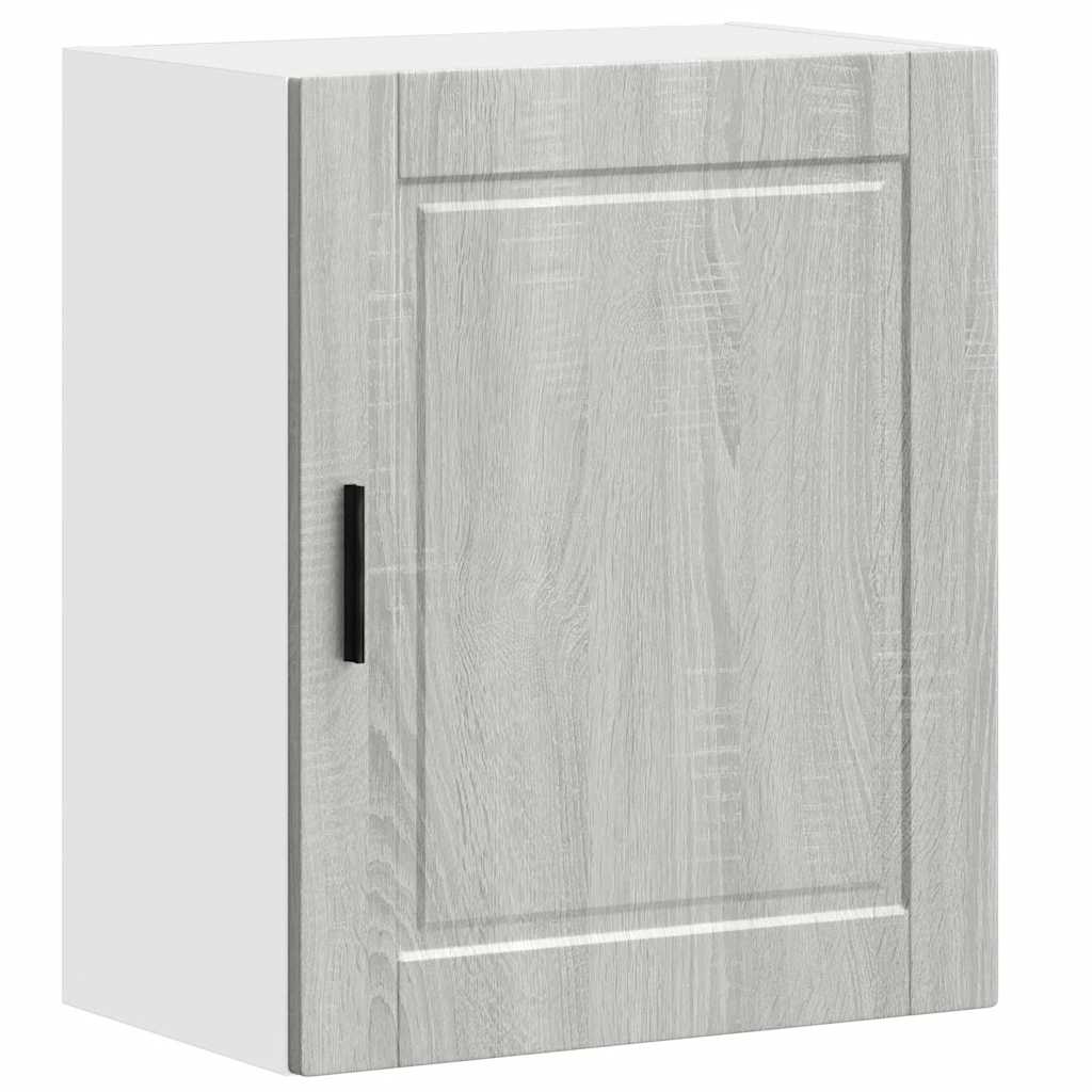 Armários parede cozinha 2 pcs Porto sonoma cinza