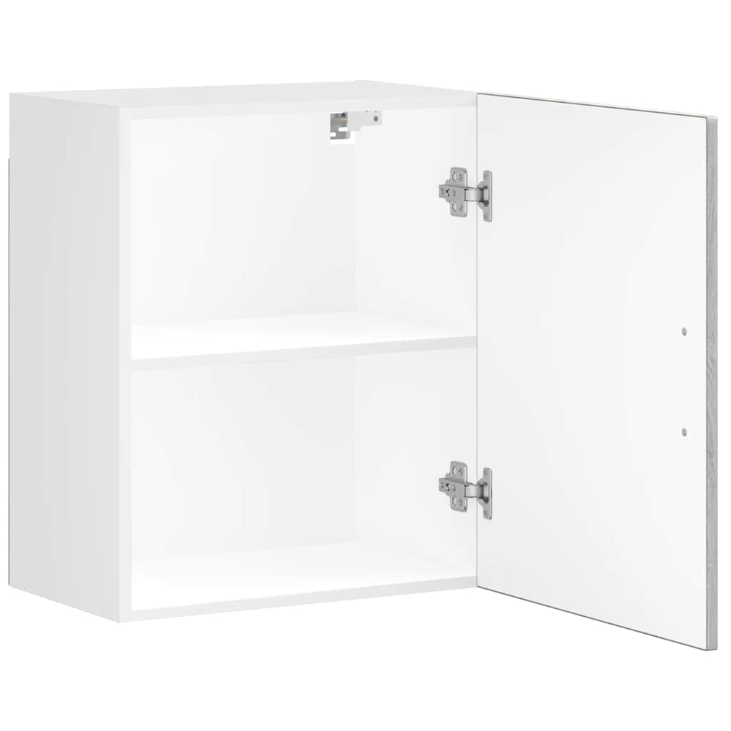 Armários parede cozinha 2 pcs Porto sonoma cinza