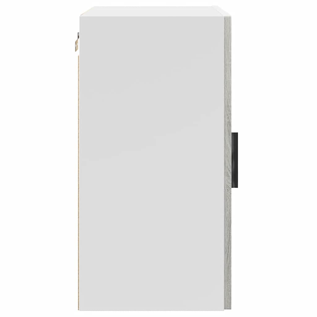 Armários parede cozinha 2 pcs Porto sonoma cinza