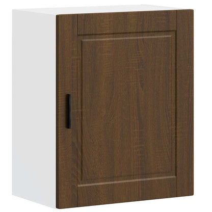 Armários parede cozinha 2 pcs Porto madeira carvalho castanho