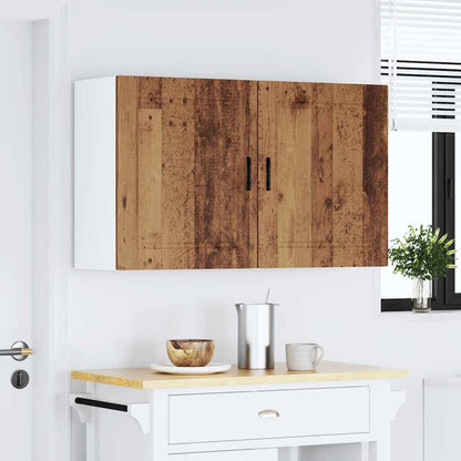 Armários parede cozinha 2 pcs Porto madeira antiga