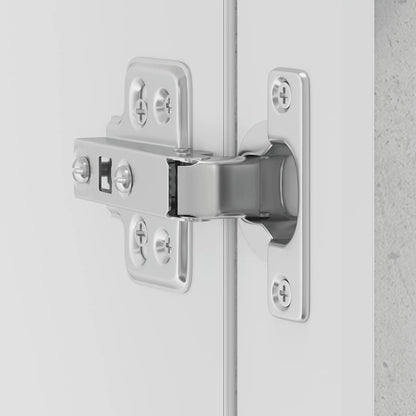 Armário de parede de cozinha porta de vidro Porto cinza betão